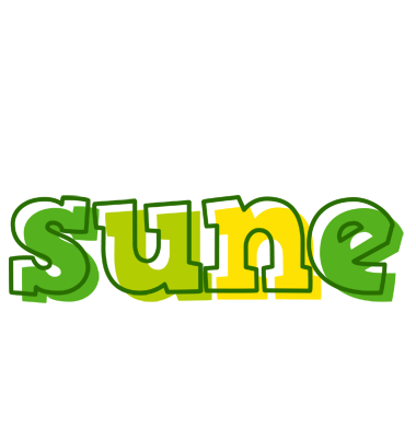 Sune juice logo