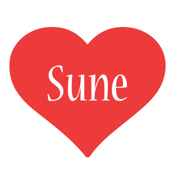 Sune love logo