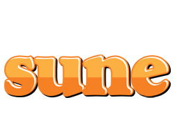 Sune orange logo