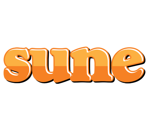 Sune orange logo