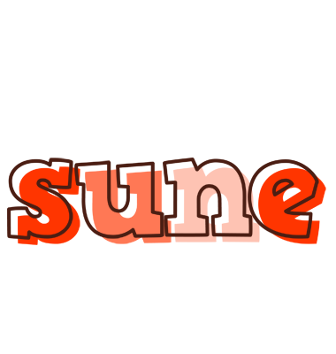 Sune paint logo