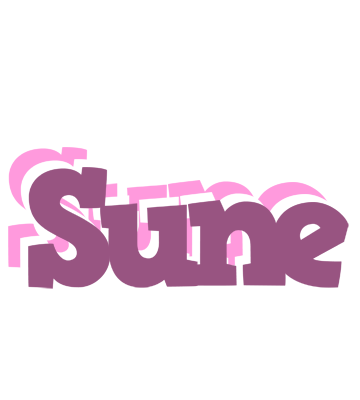 Sune relaxing logo