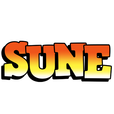 Sune sunset logo