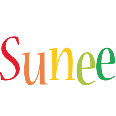 Sunee birthday logo
