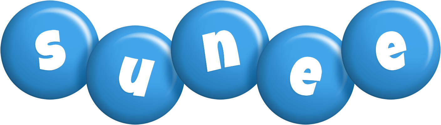 Sunee candy-blue logo