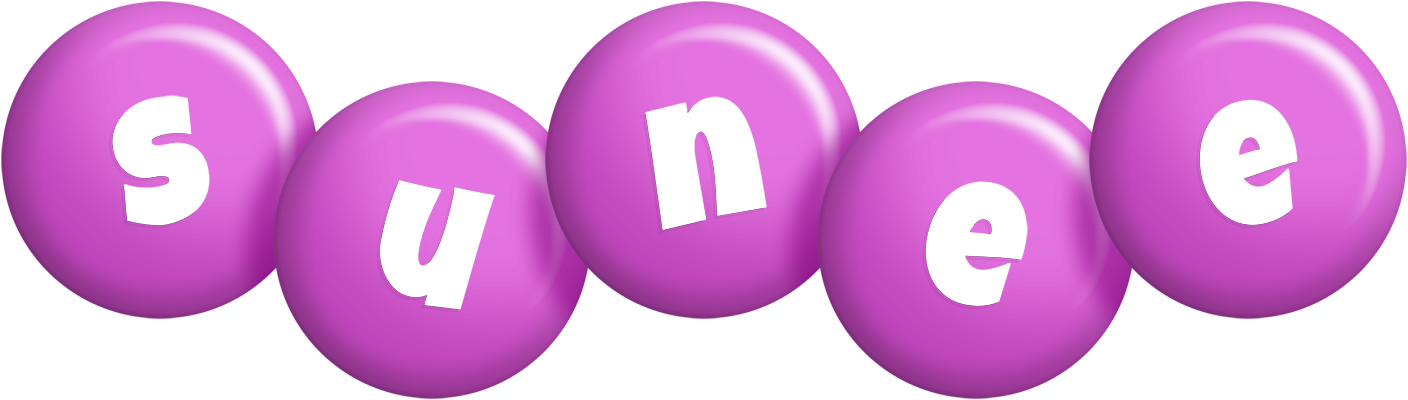 Sunee candy-purple logo