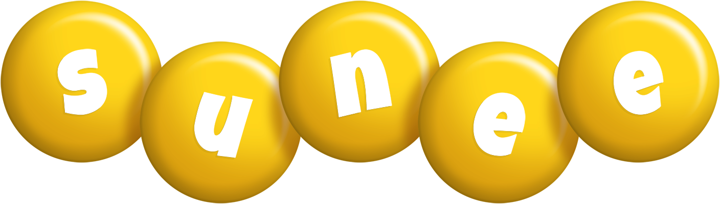 Sunee candy-yellow logo