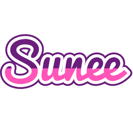 Sunee cheerful logo