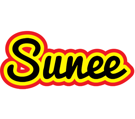 Sunee flaming logo