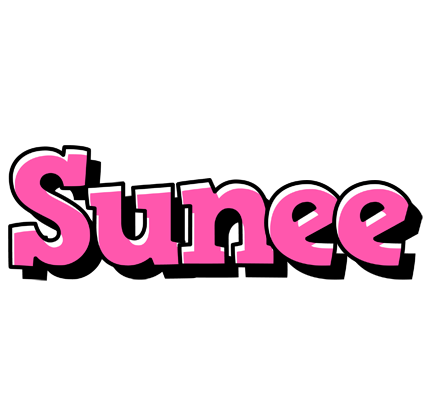 Sunee girlish logo