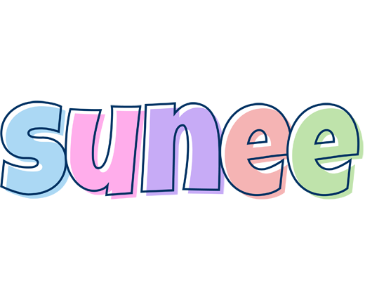 Sunee pastel logo