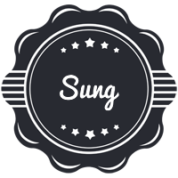 Sung badge logo