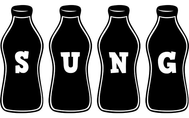 Sung bottle logo