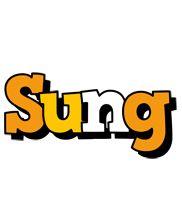 Sung cartoon logo