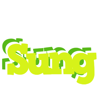 Sung citrus logo