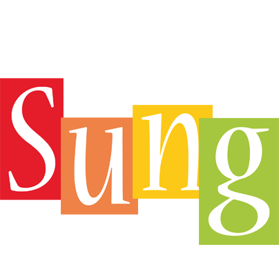 Sung colors logo