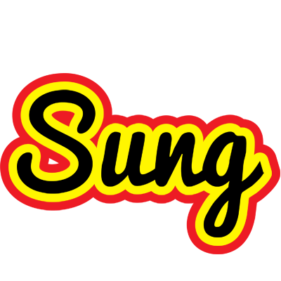 Sung flaming logo