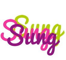 Sung flowers logo