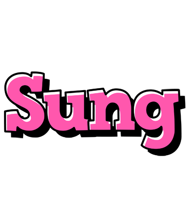 Sung girlish logo