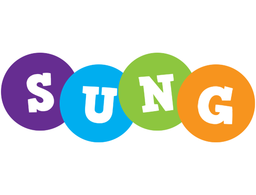 Sung happy logo