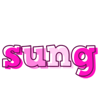 Sung hello logo