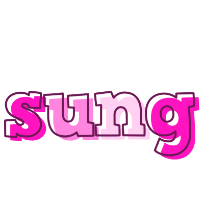 Sung hello logo