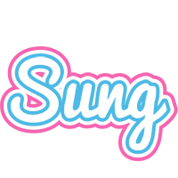 Sung outdoors logo