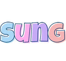 Sung pastel logo