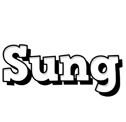 Sung snowing logo