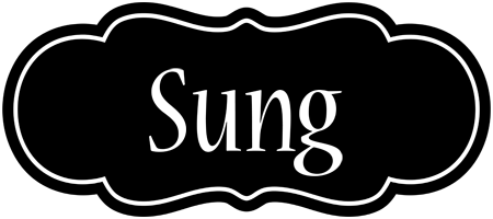 Sung welcome logo