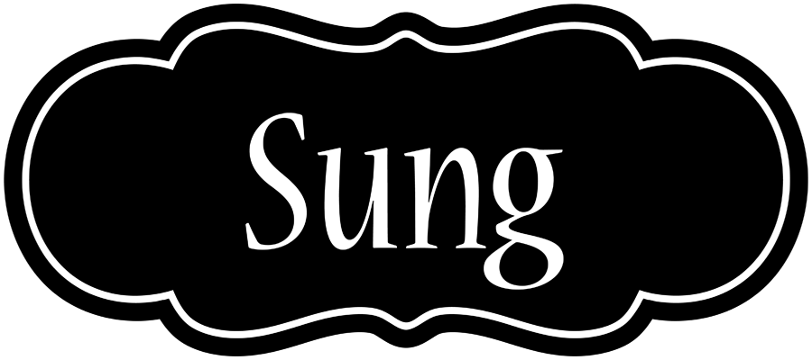 Sung welcome logo