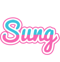 Sung woman logo