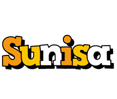 Sunisa cartoon logo