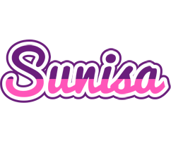 Sunisa cheerful logo