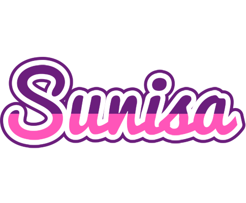 Sunisa cheerful logo
