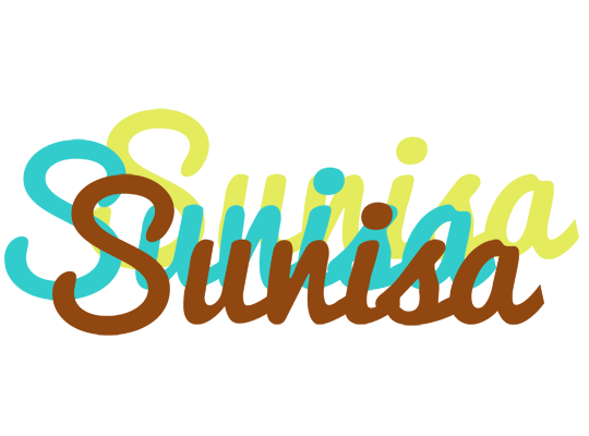 Sunisa cupcake logo