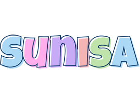 Sunisa pastel logo