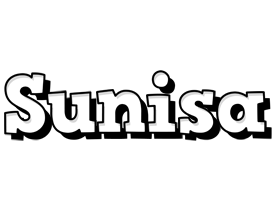 Sunisa snowing logo