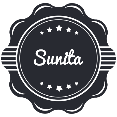 Sunita badge logo