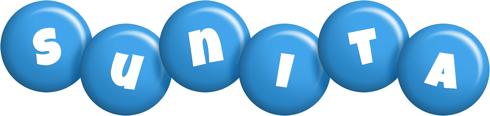 Sunita candy-blue logo