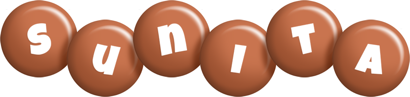 Sunita candy-brown logo