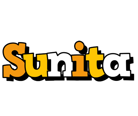 Sunita cartoon logo