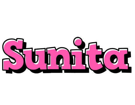 Sunita girlish logo