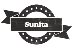 Sunita grunge logo