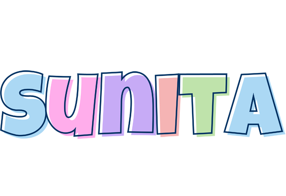 Sunita pastel logo
