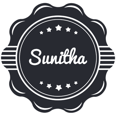 Sunitha badge logo