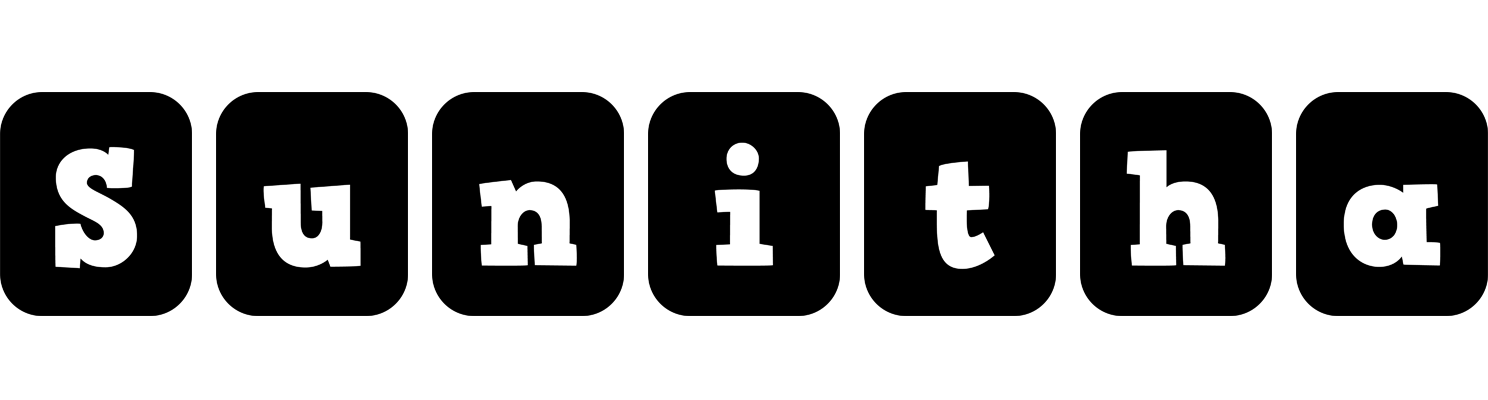 Sunitha box logo