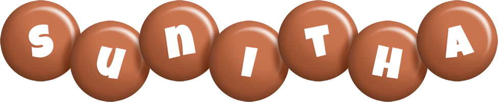 Sunitha candy-brown logo