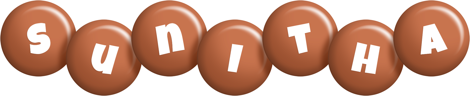 Sunitha candy-brown logo