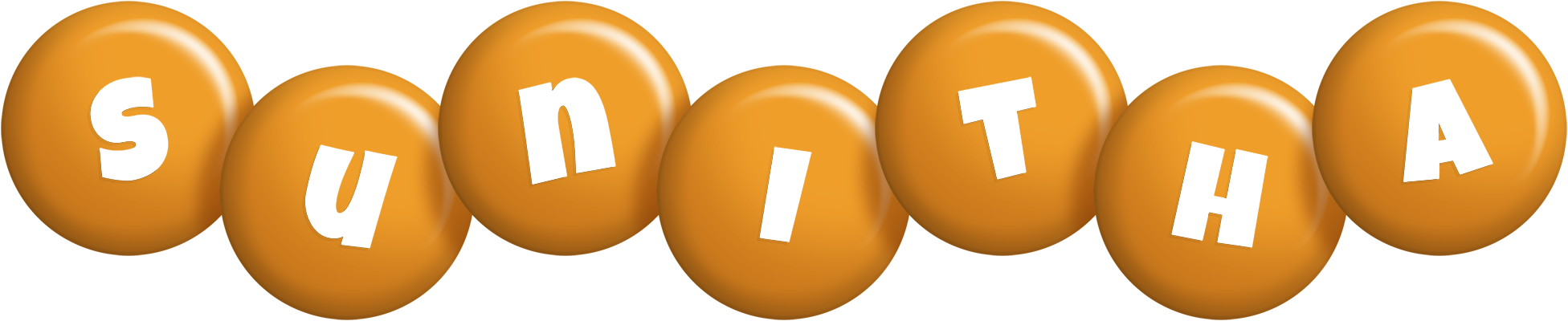 Sunitha candy-orange logo